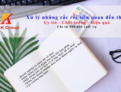 Xử lý những rắc rối liên quan đến Thuế